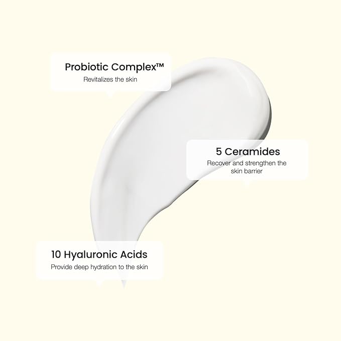 BIODANCE Skin-Glow Essence Cream Moisturizing Anti-Aging Hyaluronic Acid &amp Ceramide Facial Moisturizer Korean Skincare Stocking stuffers for teen girls | 1.69 fl.oz 50ml