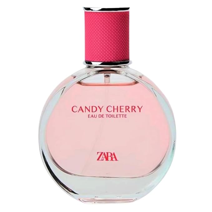 Zara Candy Cherry Perfume for Girls Fruity Sweet Scent with Apple Candy and Musk Notes Eau de Toilette 40ml (1.35 fl. oz.)