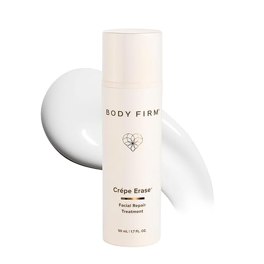 Body Firm Crepe Erase Facial Repair Treatment Anti Aging Face Moisturizer With Shea Butter Collagen Vitamin E Neck Firming Cream for Wrinkles and Fine Lines Original Citrus 1.7 FL Oz