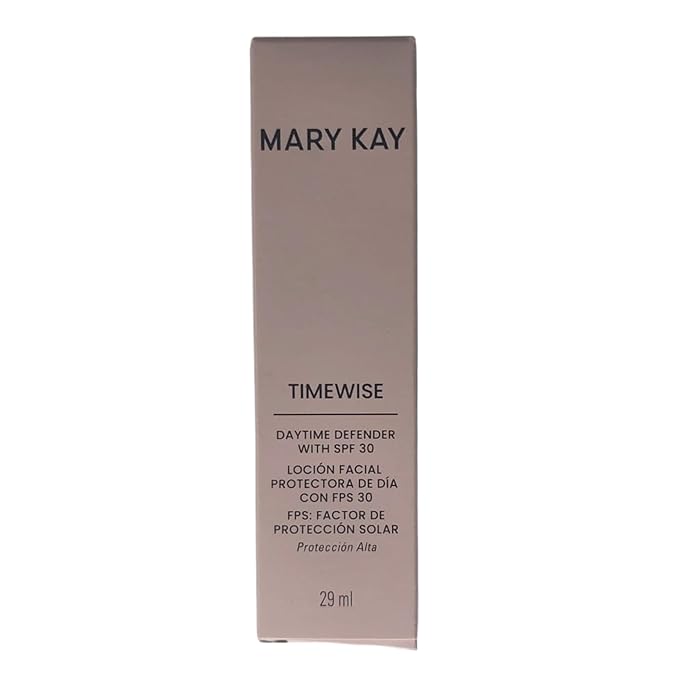 TimeWise Daytime Defender Bloqueador Solar Facial SPF 30 - High Protection Moisturizer Face Cream 0.98 fl oz Bloqueador Solar Facial Con Color Sunscreen and Hydrating Skin Care