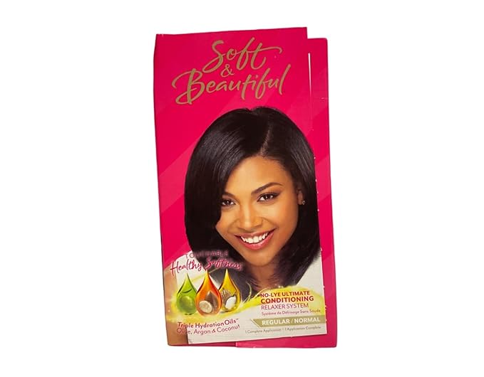 Soft &amp Beautiful No-Lye Kit [Regular] (Pack of 4)
