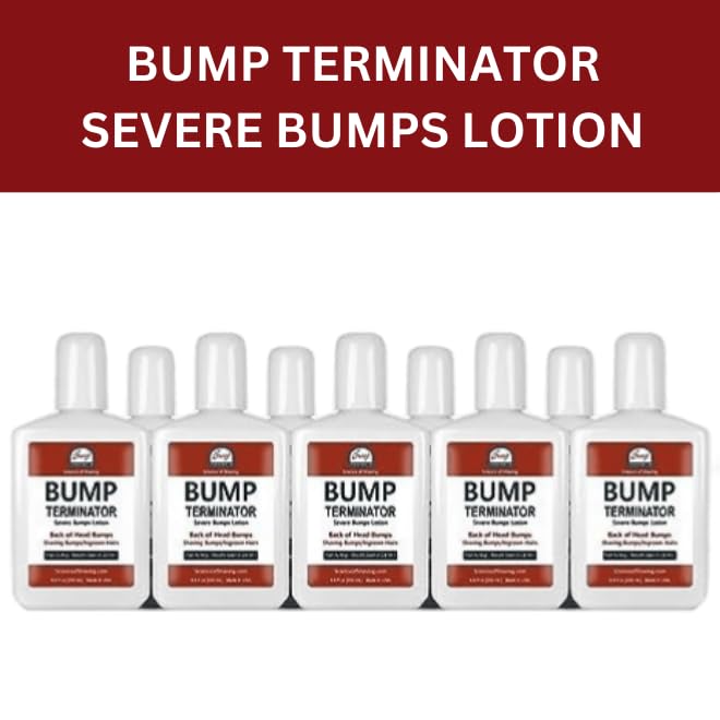 BUMP Terminator Razor Bumps &amp Shaving Bumps Remover | Ingrown Hair Treatment for Pubic Area with Glycolic Acid Salicylic acid &amp Tea Tree Oil| BREEJ Bump Treatment for Bikini Bumps 6.8 oz (Pa