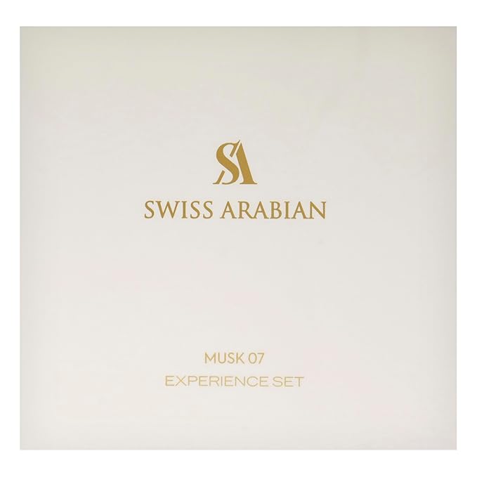 Swiss Arabian Musk 07 Trio Pack for Unisex - 3 x 1 oz EDP Spray Travel Spray Case