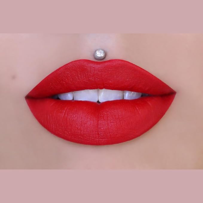 Jeffree Star Cosmetics Velour Liquid Lipstick 0.19 fl oz Long-lasting Matte Finish (Redrum)