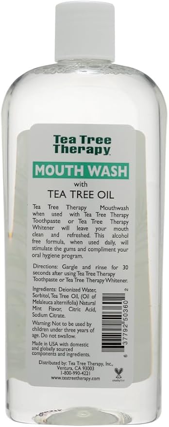 Tea Tree Therapy Mouthwash 12 Ounce - 6 per case.6