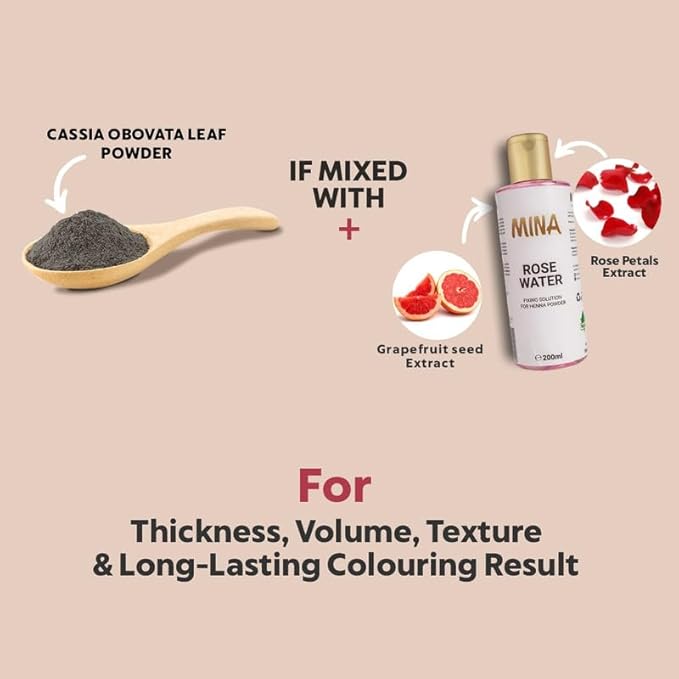Mina ibrow Hair Color Refill Pack Medium Brown|Natural Spot coloring and Professional Hair Tinting Powder Water and Smudge Proof | No Ammonia No Lead with 100% Gray Converge