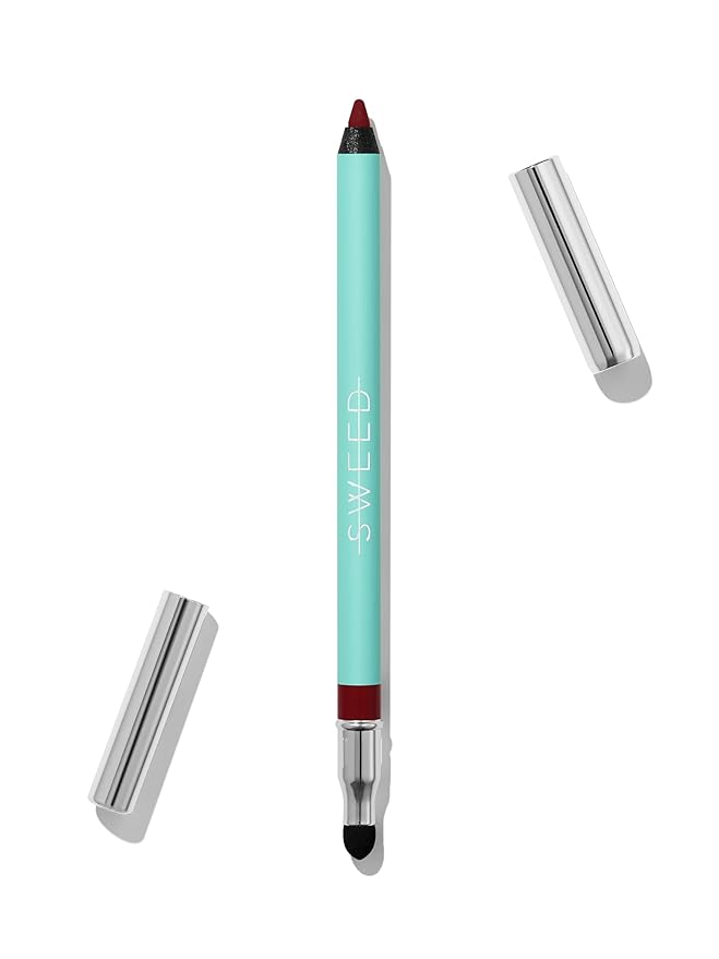 Sweed - Satin Eyeliner | Creamy-Matte Rich Color Long-Lasting Wear | Vegan Cruelty-Free Clean Beauty (Margaux Bordeaux)