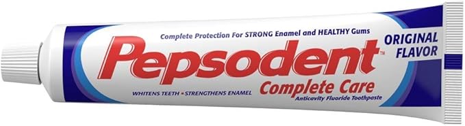 Pepsodent Complete Care Original Flavor Toothpaste 5.5 oz (156 g) (Bundle of 12)