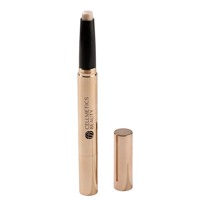 Long-Wear Waterproof Cream Eyeshadow Stick (Kissed (02)) | Blendable Eye Makeup Crease-Proof Smooth-Glide | Eye Shadow for Older Women | Easy Application Lift &amp Define