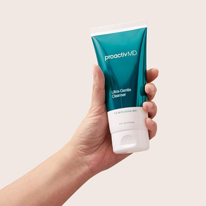 ProactivMD Ultra Gentle Face Cleanser - Daily Face Wash for Sensitive Skin Soothing Green Tea Facial Wash for All Skin Types - 6 oz.