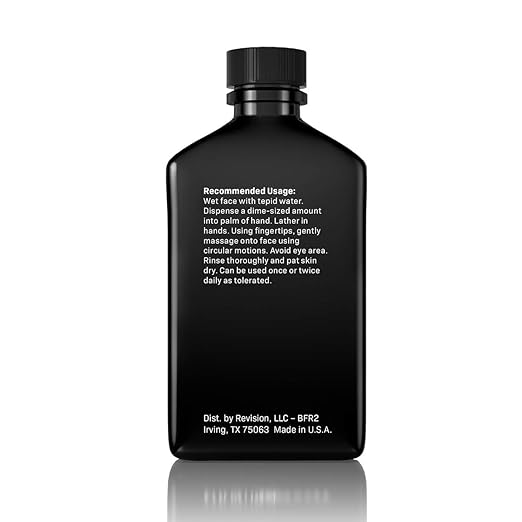 Revision Skincare Brightening Facial Wash Exfoliating Face Cleanser with Vitamin C and Vitamin E