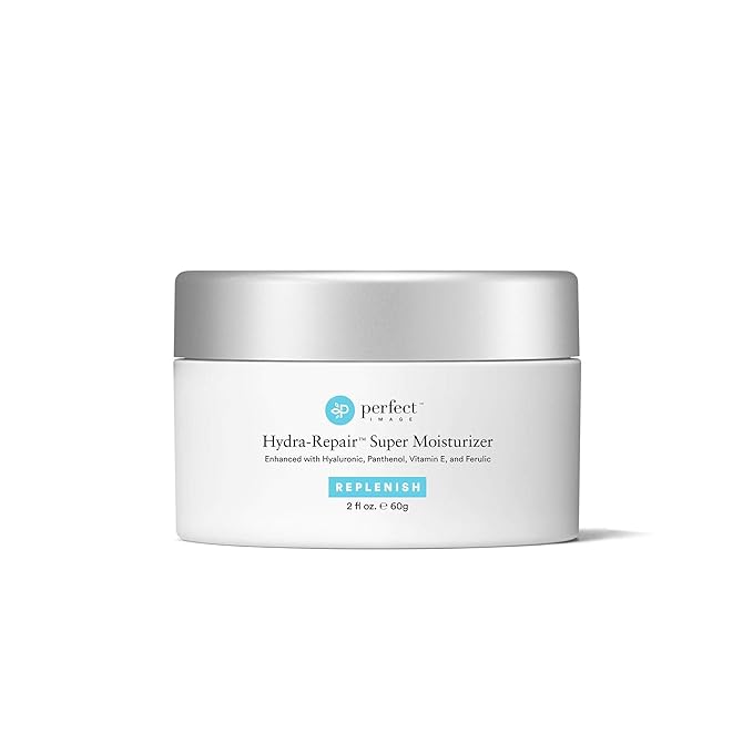 Perfect Image Hydra-Repair Super Moisturizer Hyaluronic Acid Face Moisturizer for Women and Men Facial Moisturizer with Vitamin E and Shea Butter 2 fl oz. (60g)
