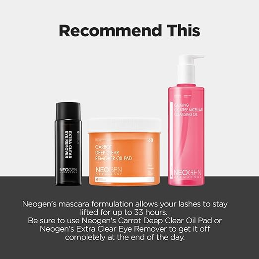 NEOGEN DERMALOGY Innovative Sensational Hygienic Washable Extra Slim &amp Volume Metal Mascara
