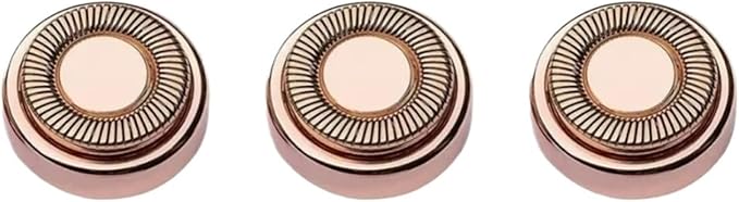 for Flawless Hair Remover 1/2/3/4/6/8/9/12 Pcs Replacement Heads Count Replacing Blades for Gen1 Lipstick Shaped Hair Remover(2PCS)