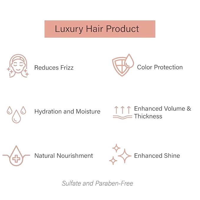 Gold Series Treatment Mask ? Deep Hydrating Argan Oil Hair Mask for Dry Damaged Color Treated and Curly Hair Enriched with Keratin ? Sulfate Free Natural Hair Repair Treatment 8.45oz