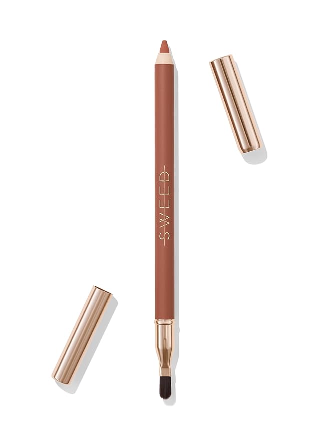 Sweed - Lip Liner Pencil | Color-Rich Smudge + Feathering-Free | Jojoba Seed Oil to Moisturize + Nourish | Vegan Cruelty-Free Clean Beauty (Cindy)