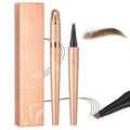 2026 New Microblading Eyebrow Pencil Waterproof Eyebrow Pencil Premium Microblading Eyebrow Pen with 4 Tip Long-Lasting Natural Magic Eyebrow Makeup Fine Stroke Eye Brow Pen for Women (Dark Brown)