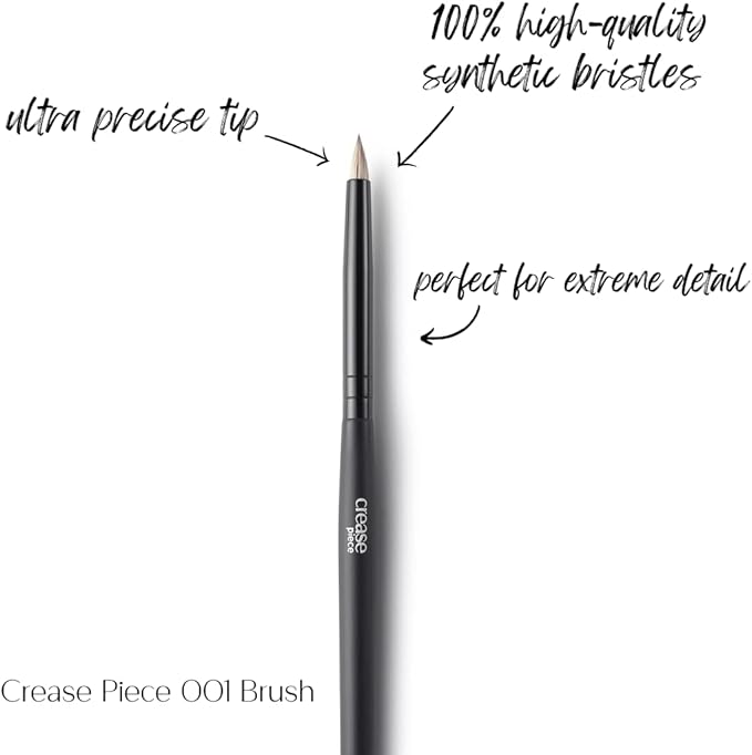 Classic Crease Brush Set ? Professional Eyeshadow Blending Brushes for Flawless Eye Makeup Application