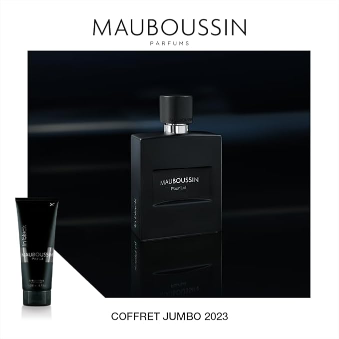 Mauboussin - Jumbo Set Pour Lui In Black : Eau de Parfum 100ml (3.3 Fl Oz) &amp Shower Gel 200ml (6.6 Fl Oz)