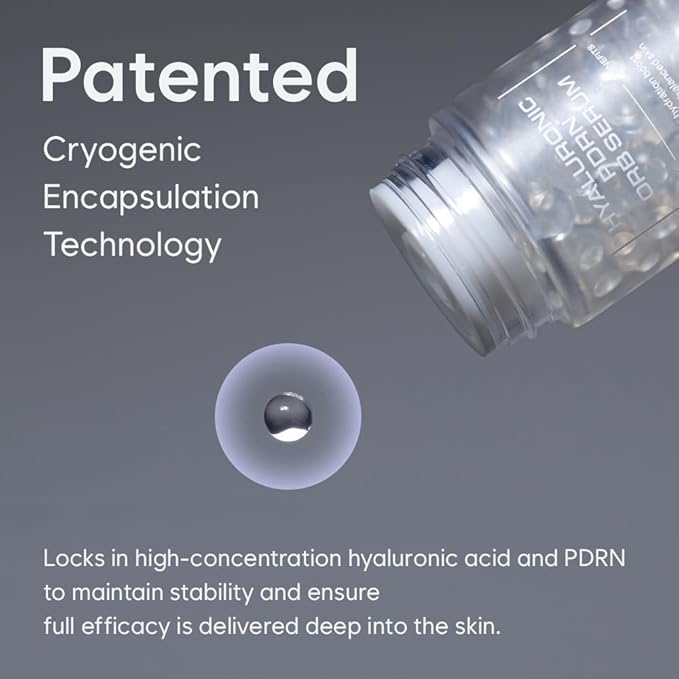HAUA Hyaluronic PDRN 30000 ppm Orb Serum Salmon DNA PDRN Korean Skincare Anti-Aging Skin Repair Firming Deep Hydration Radiance Booster Wrinkle Care Stocking Stuffers | 1.58 oz