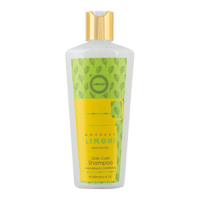 Armaf Odyssey Limoni Fresh Edition ? Citrus Marine Amber ? 4-Piece Gift Set for Unisex (3.4 oz Eau de Parfum + 3.4 oz Shower Gel + 1.7 oz Body Spray + 8.4 oz Shampoo)