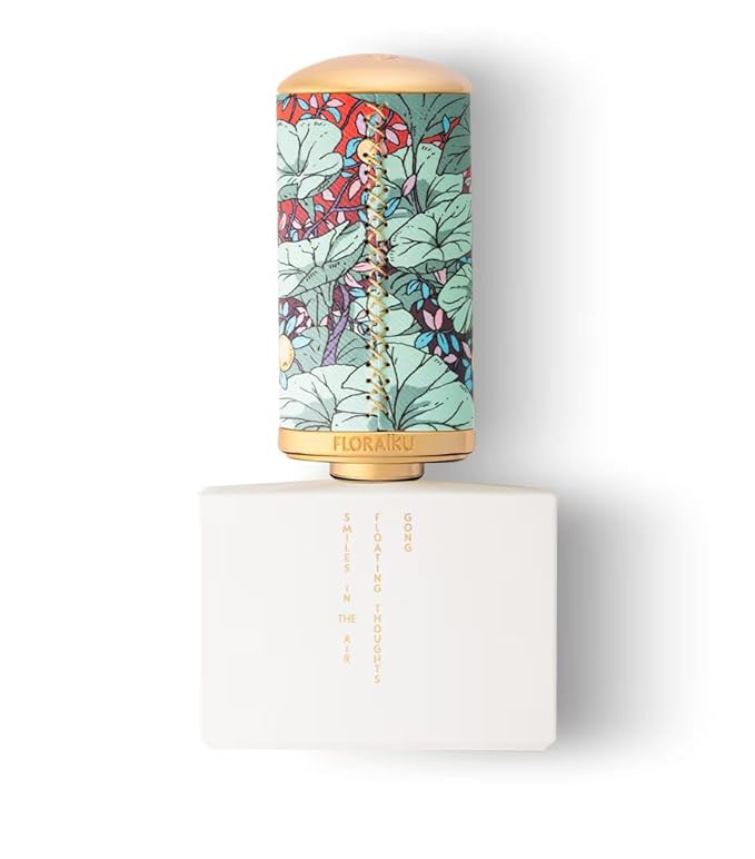 Floraiku Gong Eau De Parfum Set for Unisex 1.6 Oz + 0.33 Oz Spray ? Woody Spicy Scent with Italian Mandarin Pink Pepper &amp Sandalwood ? Inspired by Japanese Tea Ceremony and Dorayaki Accord