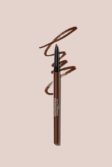 bareMinerals Mineralist Lasting Eyeliner Mineral-Based Waterproof Eyeliner Long-Lasting Color Smudge-Proof Transfer-Proof Retractable Vegan