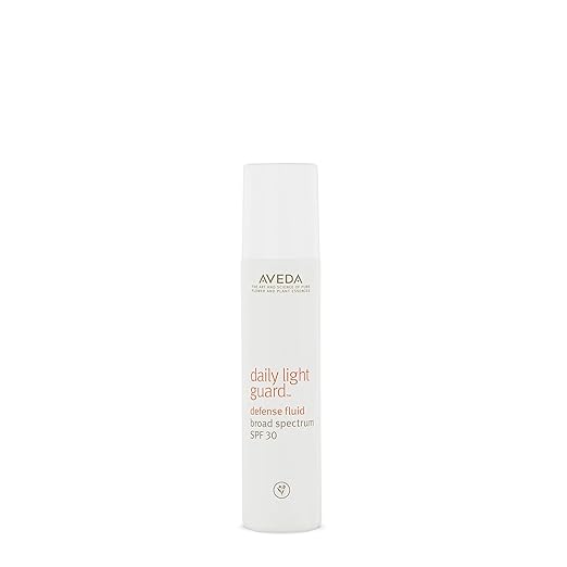 Aveda Daily Light Guard Defense Fluid Broad Spectrum SPF 30 | Mineral Face Sunscreen | UVA/UVB Protection 1 Fl Oz