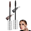 Mascara for Older Women 60 Plus 2026 New Mascara Volume and Length for Mature Women with Thinning Lashes Waterproof Non Clumping Long Wear for Eyelash Makeup (Black+Brown)