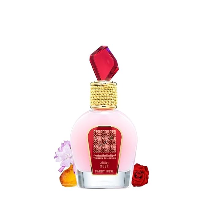 THAMEEN MUSK COLLECTION Special 3-Pc Set Bundle Candy Rose I Wild Vanille I So Poudree I EDP Perfume 100 ML Each I Excellent Musk Based Sensual Gift Set- intended for Lattafa