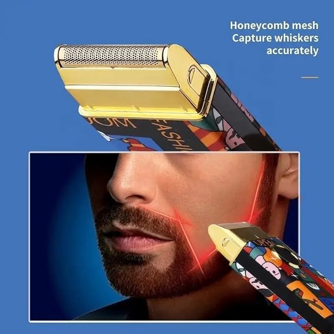 Men's Shaver Single Blade Shaver Beard Stubble Wet Dry Electric Razor Washable Facial Shaving Machine Rechargeable Usb