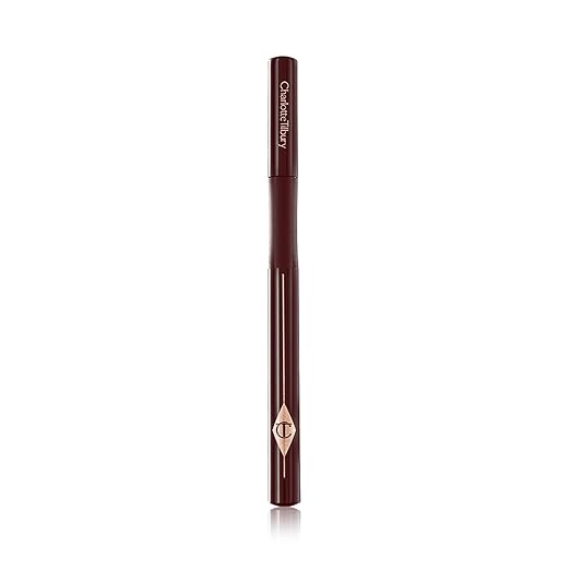 Charlotte Tilbury The Feline Flick Waterproof Liquid Eyeliner - Black Eyeliner Pen with a Quick-Drying Matte Formula - Enriched with Intense Highly-Pigmented Color Pay-Off