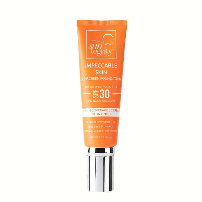Suntegrity Impeccable Skin - Tinted Sunscreen Broad Spectrum SPF 30 (Tan) - 2oz