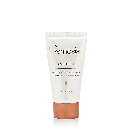 OSMOSIS QUENCH Daily Hydrating Facial Moisturizer Face Lotion with Jojoba Oil Shea Butter and Hyaluronic Acid For Dry To Normal Skin