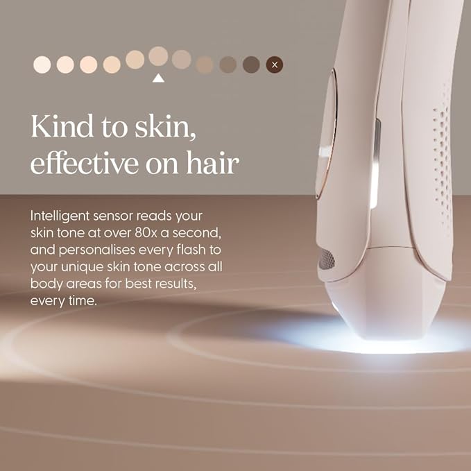 Smoothskin Pure Switch IPL Laser Hair Removal with Sapphire Pro Ice Cooling in Soft Pink The World??First 3-in 1 IPL for Body Face Bikini Alternative to Laser Corded