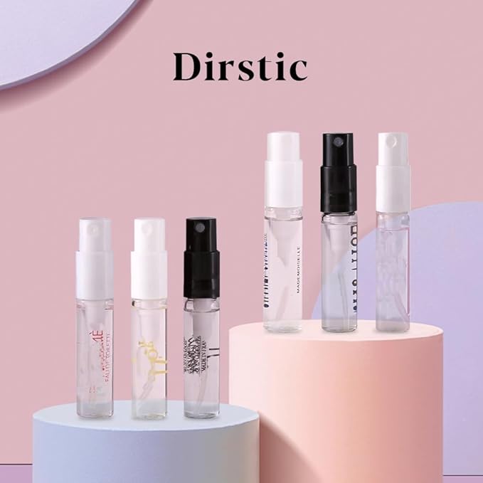 48 Piece Designer Fragrance SamplesMen's Women's Designer Fragrance Sampler Collection Luxury High-End Perfume Vials for Men's Women Mini Perfume Samples Gift