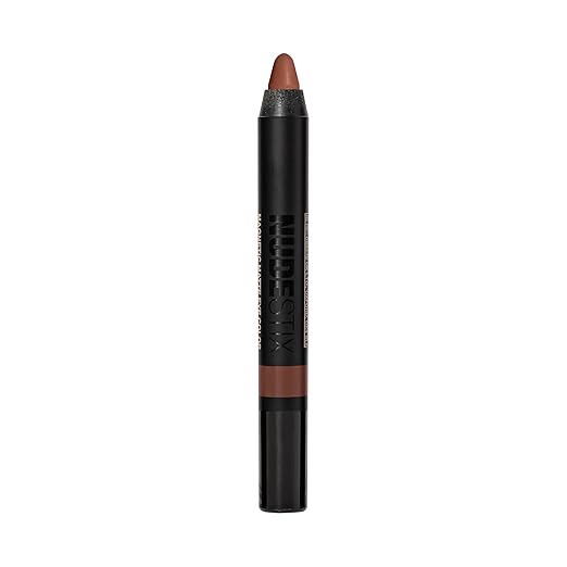 Nudestix Magnetic Matte Eye Color ? 3-in-1 Long-Wear Cream Eyeshadow Pencil Eyeliner &amp Primer | Waterproof Budge-Proof Matte Finish | Vegan &amp Cruelty-Free Eye Makeup