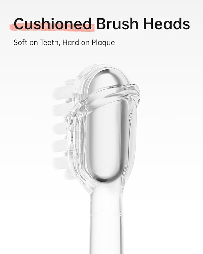 Laifen Wave Special Electric Toothbrush New 2025 Version Oscillation &amp Vibration Sonic Electric Toothbrush for Adults with App 2 Brush Heads IP68 Waterproof Travel Powered Toothbrush (Matte Pin