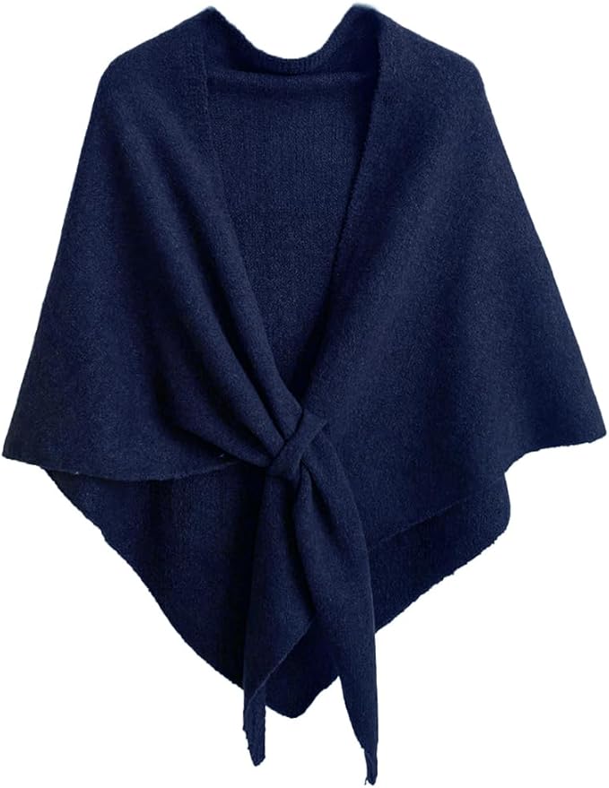 Winter Shawl Wraps Women Knitted Shawls and Wraps Cardigan Cape Wool Pashmina Shoulder Top Sweater Shawl Scarf 2025