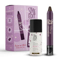 Style Edit Travel Essentials Hair Duo Root Touch Up Spray and Root Cover-Up Stick | Instant Gray Root Concealer for Grays and Roots Coverage | Dark Brown