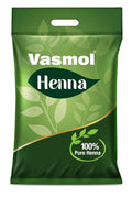 Vasmol Henna 100% Pure Henna Powder (Mehendi) 500gms I For Grey Hair Coverage Hair Conditioning &amp Nourishment I For Mehndi designs on Hands and Feet I For Hair Colour I Suitable for Men and Wome