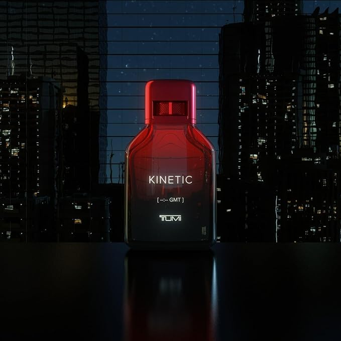 TUMI KINETIC [--:-- GMT] - Spicy Cologne for Men with Smoky &amp Woody Notes - 3.4 oz &amp 1.0 oz Eau de Parfum 6.7 oz Body Wash