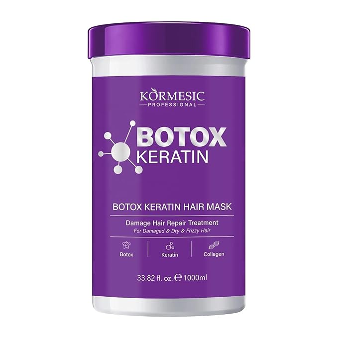 Keratin Hair Mask 33.82 fl. oz Damage Repair Treatment for Dry &amp Frizzy Hair Professionals choice