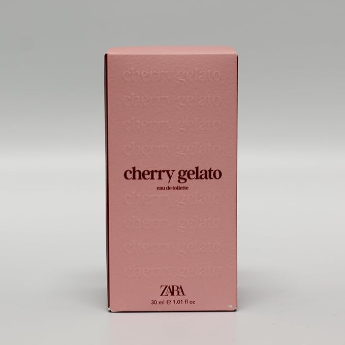 Zara Cherry Gelato Kids Perfume Gourmand Amber Sweet Strawberry Cherry Fragrance Scent and Cotton Candy Notes EDT Eau de Toilette 30ml (1.0 fl. oz.)