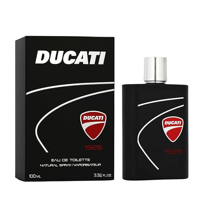 Ducati 1926 Fragrance for Men Aromatic Fougere Perfume Infused with Tangerine and Bergamot and blended with Lavender Notes - For Intense and Bold Men Looking to Exude Style - 3.4 oz EDT Spray
