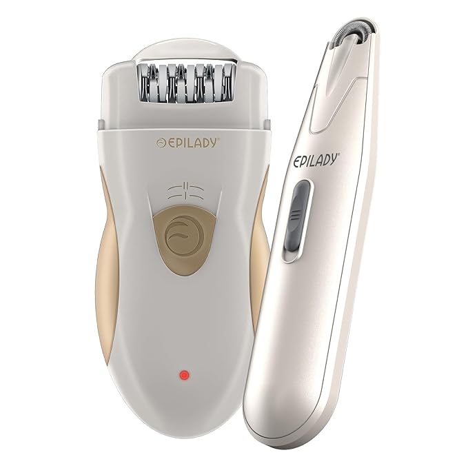 Epilady Epilator Bundle Full Body + Facial Epilator Combo: Legend 5 Full Body Epilators &amp Epilady Esthetic Facial Hair Removal Device Epilators for Women Hair Removal