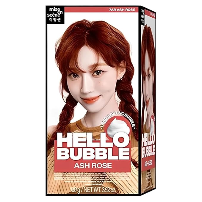 Hello Bubble Hair Color Color Dyeing Kit (7AR)
