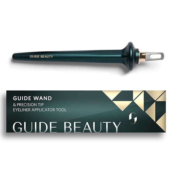 Guide Beauty GUIDE Wand Easy Tightlining &amp Winged Eyeliner Multi-Use Universal Design Cosmetic Tool for Eye &amp Lip Liner Ideal for Make-up Novices Limited Vision or Hand Dexterity