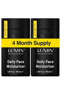 Lumin Daily Face Moisturizer for Men ? Lightweight Hydrating Cream with Niacinamide Men’s Face Lotion for Normal Combination &amp Sensitive Skin Korean Skincare Smooth &amp Nourishing 50ml 2 P