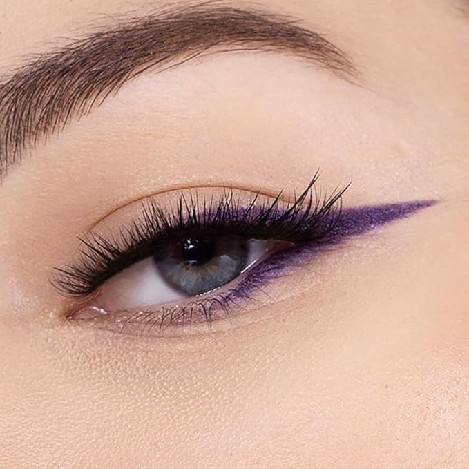 Xtreme Lashes GlideLiner Long Lasting Eye Pencil with Sharpener Plum 0.04 Oz Waterproof Makeup Gel Formula Blendable Smudge Fade &amp Sweat Proof